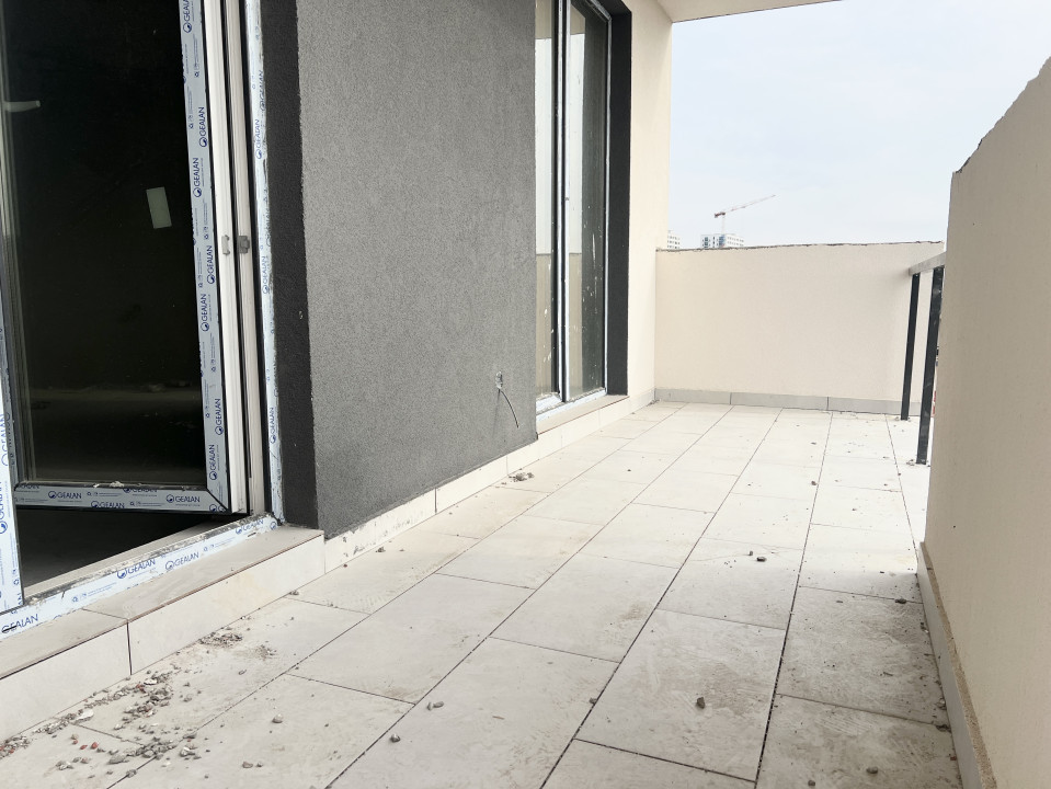 Apartament 2 camere, 52mp utili, terasa 12, 6mp, nou - Torontalului