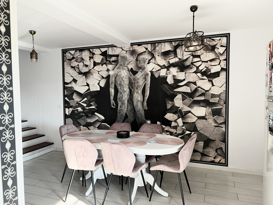 Duplex, 145mp utili, 325mp teren, 5 camere,mobilat si utilat-Dumbravita