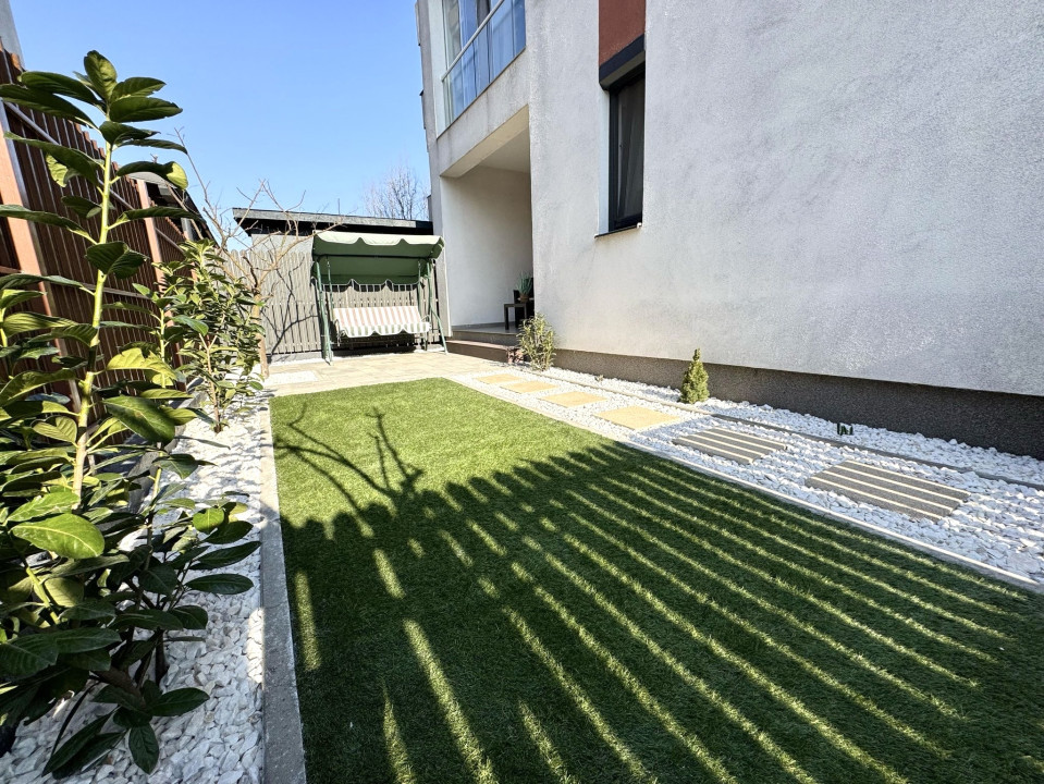De inchiriat apartament 3 camere, 60 mp utili + curte 54 mp - Dumbravita 