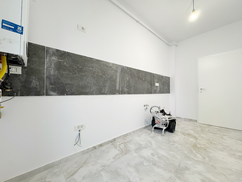 Apartament 2 camere, decomandat,55mp utili+8mp balcon, etaj 2/3-Giroc