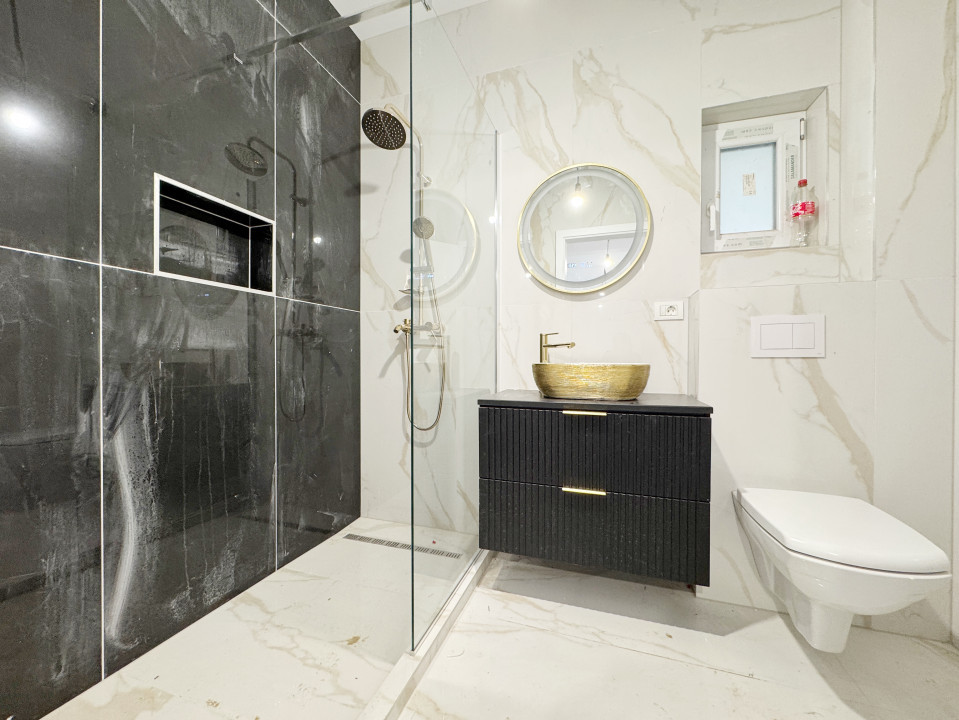 Apartament 2 camere, decomandat,55mp utili+8mp balcon, etaj 2/3-Giroc