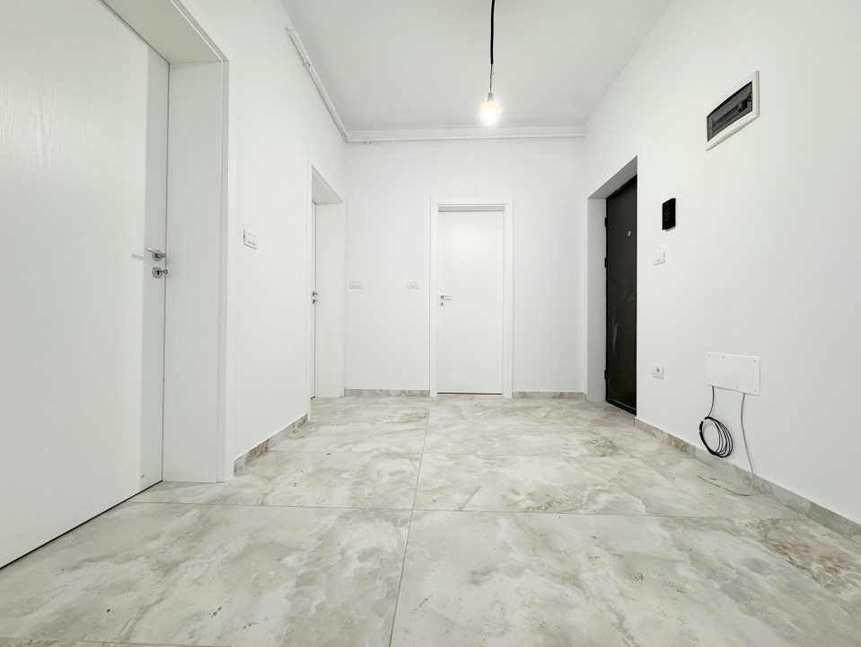 Apartament 2 camere, decomandat,55mp utili+8mp balcon, etaj 2/3-Giroc