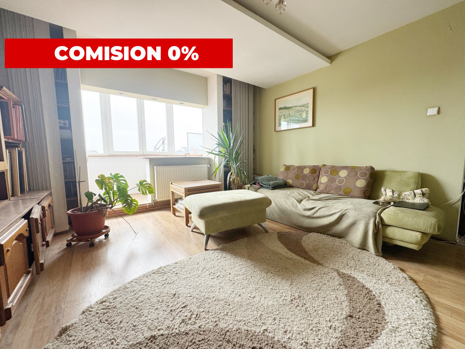 Apartament 3 camere, 72mp utili, decomandat, zona Girocului COMISION 0%
