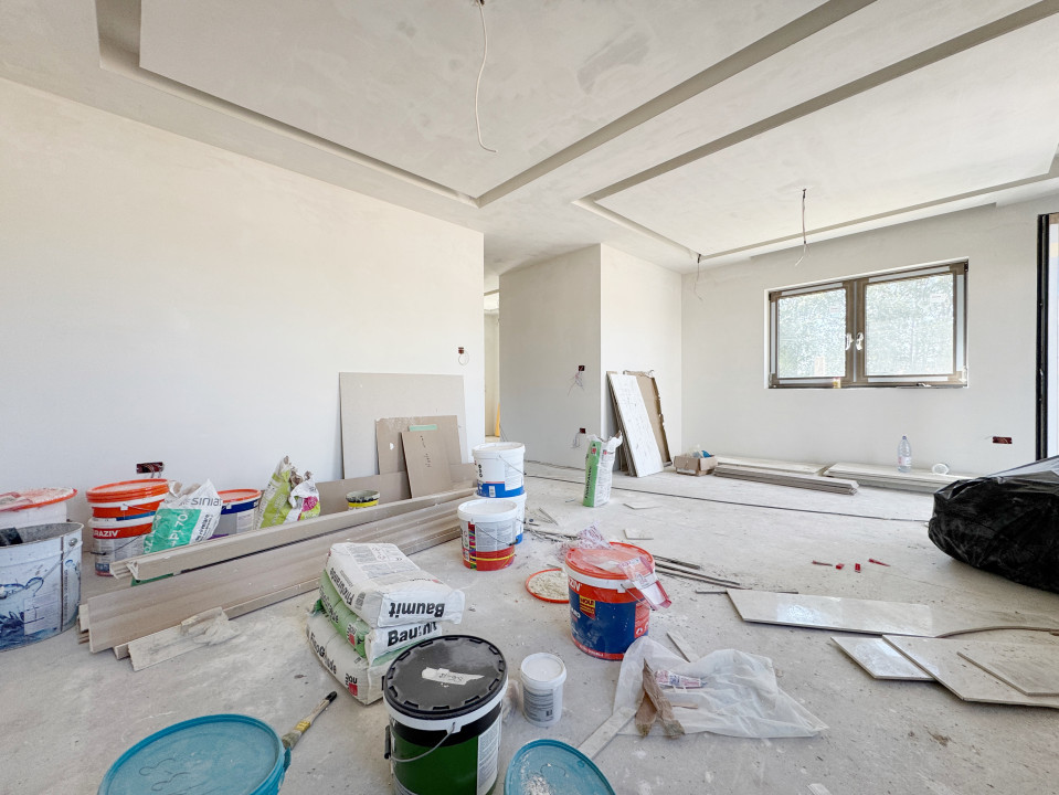 Duplex 4 camere, 126 mp utili, 334 mp teren - Giroc