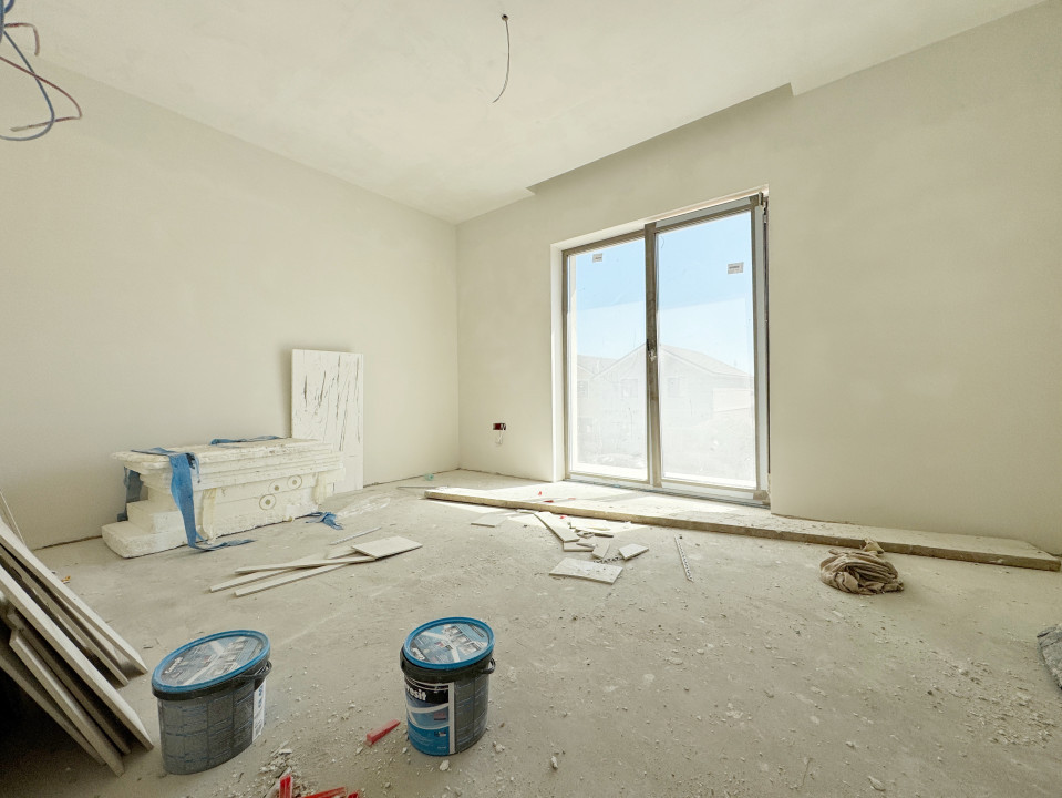 Duplex 4 camere, 126 mp utili, 334 mp teren - Giroc