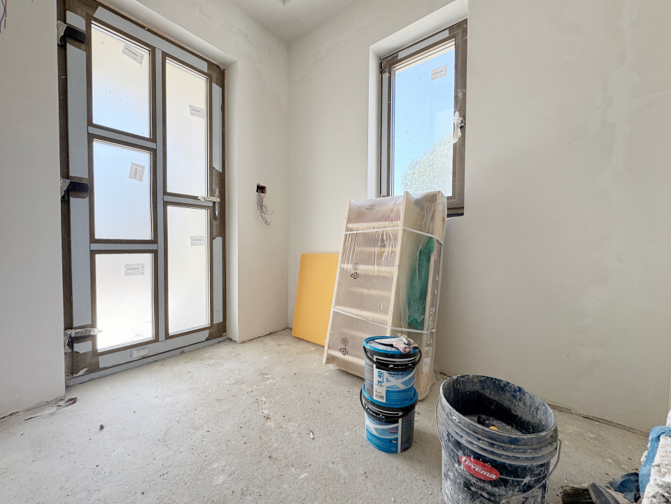 Duplex 4 camere, 126 mp utili, 334 mp teren - Giroc