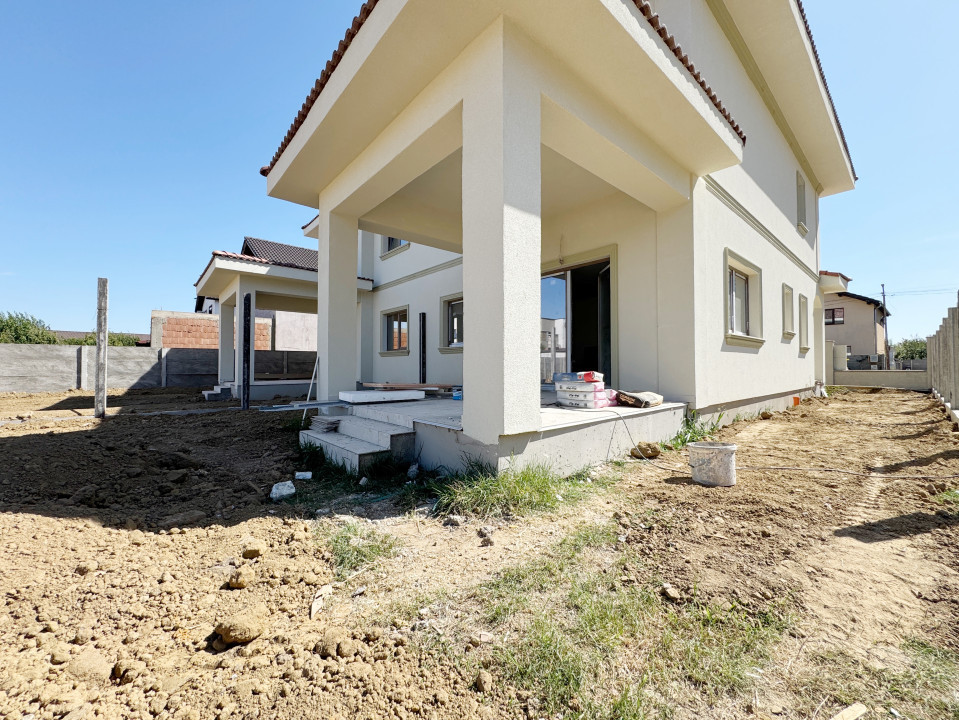 Duplex 4 camere, 126 mp utili, 334 mp teren - Giroc