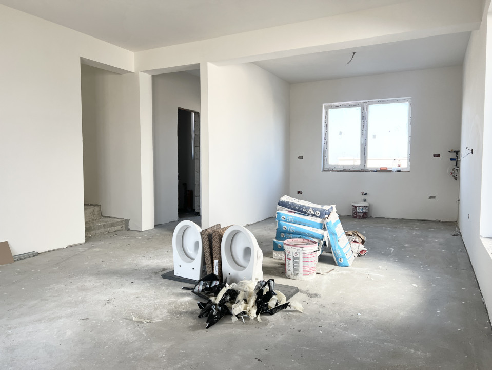 Duplex, 95mp Utili, 365mp Teren, 4 camere, Constructie noua - Sacalaz