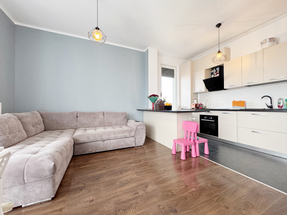 Apartament 2 camere, 63mp utili+terasa 19mp, etaj 9 -Aradului