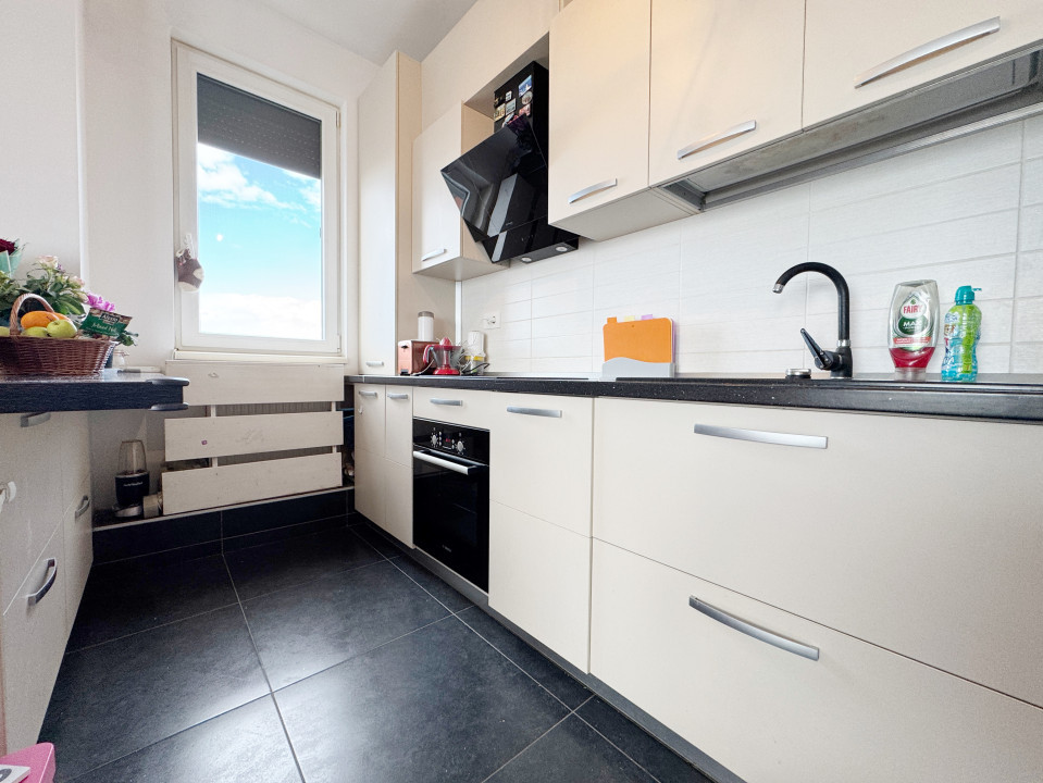 Apartament 2 camere, 63mp utili+terasa 19mp, etaj 9 -Aradului