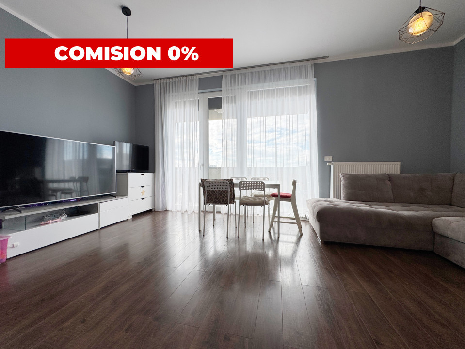 Apartament 2 camere, 63mp utili+terasa 19mp, etaj 9 -Aradului