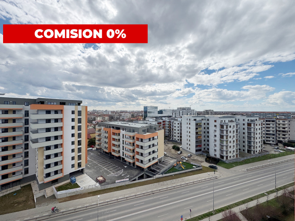Apartament 2 camere, 63mp utili+terasa 19mp, etaj 9 -Aradului, Iris