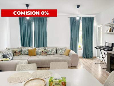 Duplex 4 camere, 92 mp, 300 mp teren, complet mobilat - in Chisoda - COMISION 0%
