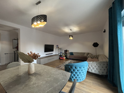 Duplex 4 camere, 110mp, teren 189mp, P+E, pozitie excelenta in Giroc