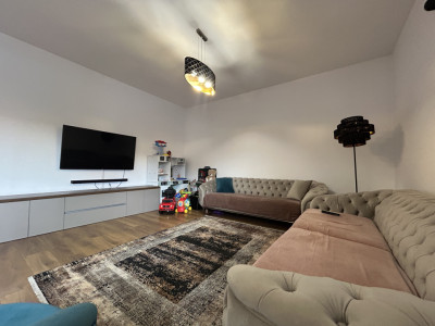 Duplex 4 camere, 110mp, teren 189mp, P+E, pozitie excelenta in Giroc