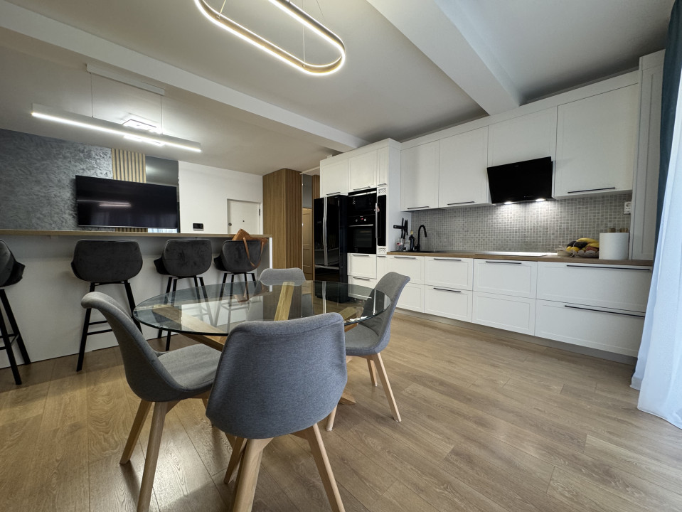 Apartament 3 camere, 69.4 mp utili, etaj 2, mobilat-utilat lux, Chisoda