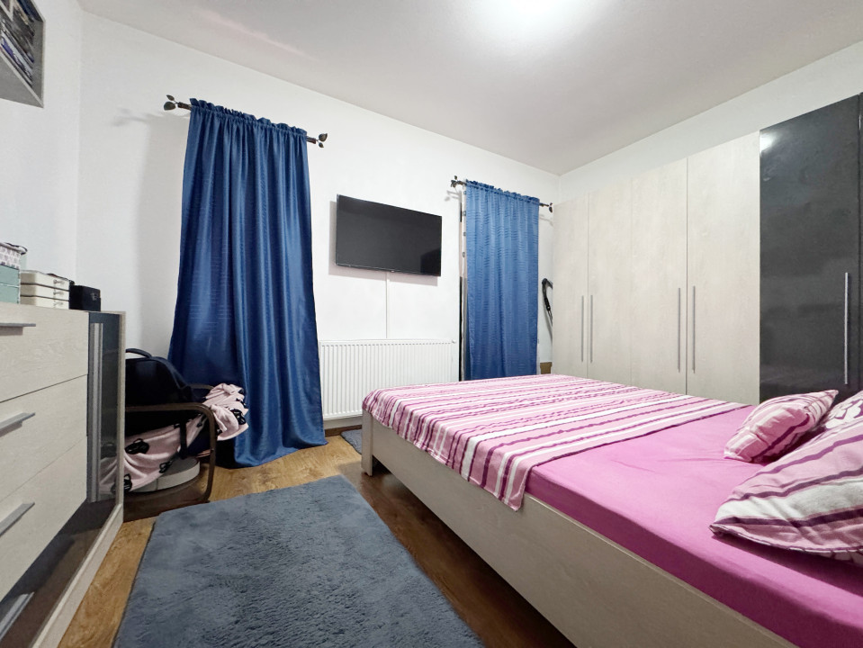 Apartament 3 camere, 2 bai, 72mp + terasa, etaj 2/3 -Giroc