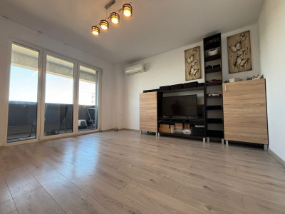 Apartament 2 camere, 55 mp, 2 locuri de parcare, etaj 8/9 - IRIS ARMONIA