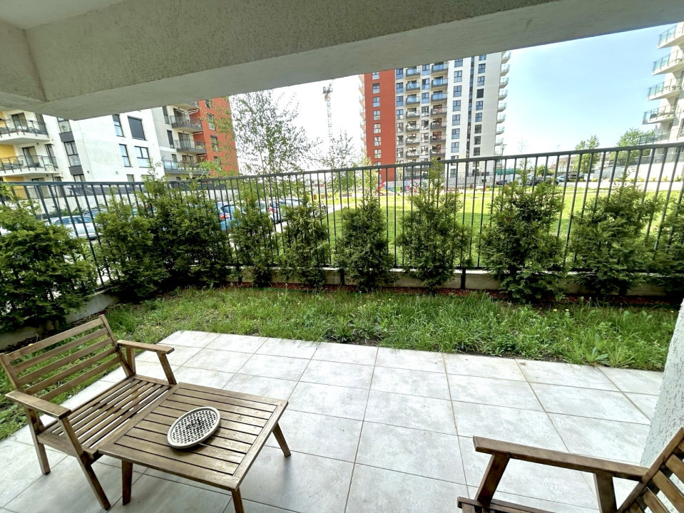 Apartament 2 camere, 50 mp utili, terasa 15 mp, gradina 28 mp - Timisoara 