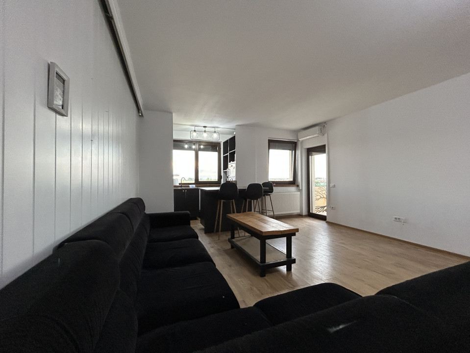 Apartament 2 camere, open space, 50mp utili, etaj 3, zona planetelor, Giroc