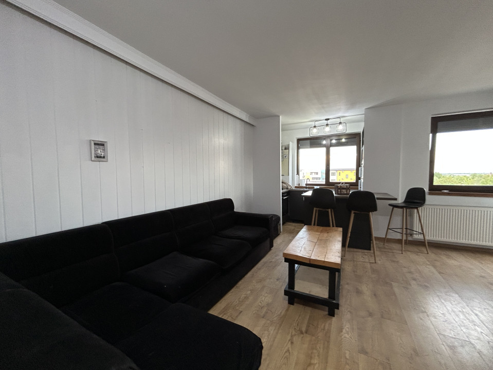 Apartament 2 camere, open space, 50mp utili, etaj 3, zona planetelor, Giroc