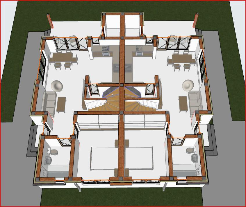 Duplex 5 camere, 120mp utili + 17mp terase, 275 mp teren -Giroc