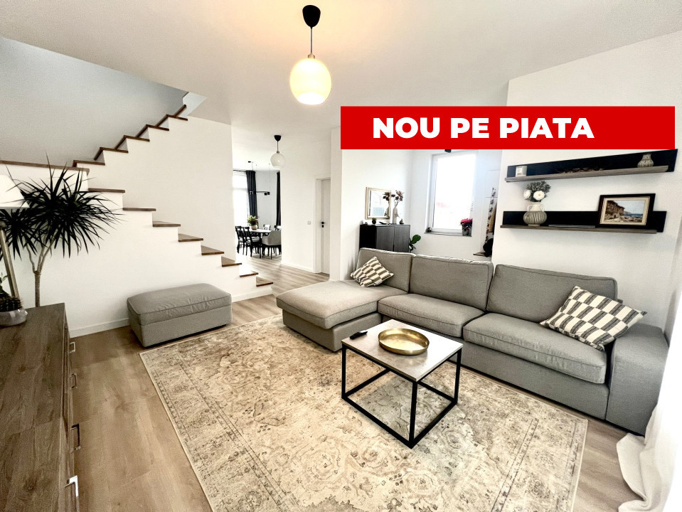 Duplex modern si elegant, 128 mp utili, 320 mp teren-Dumbravita, zona excelenta