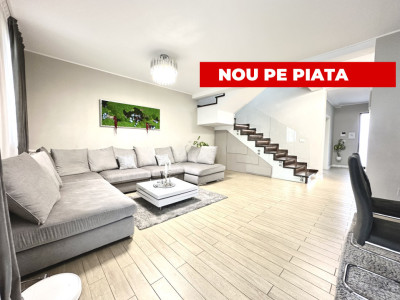 Duplex modern si elegant, 106 mp utili, 268 mp teren - Dumbravita, zona Lidl 