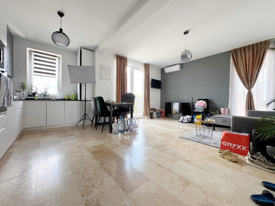 Apartament 2 camere, 47mp utili, balcon 5mp, zona linistita -Giroc
