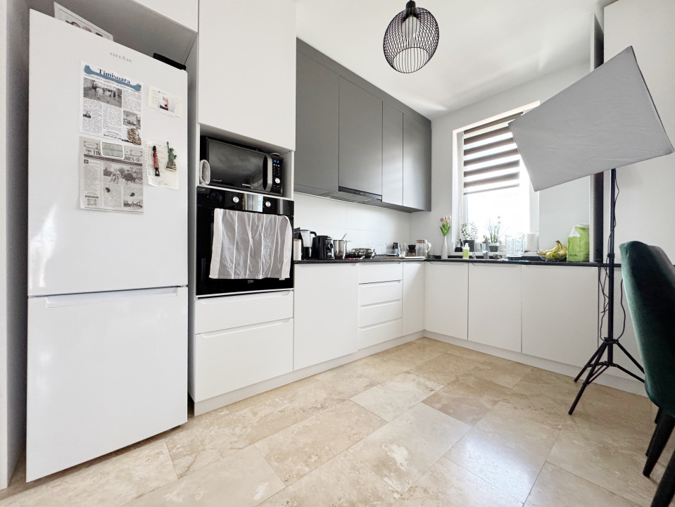 Apartament 2 camere, 47mp utili, balcon 5mp, zona linistita -Giroc