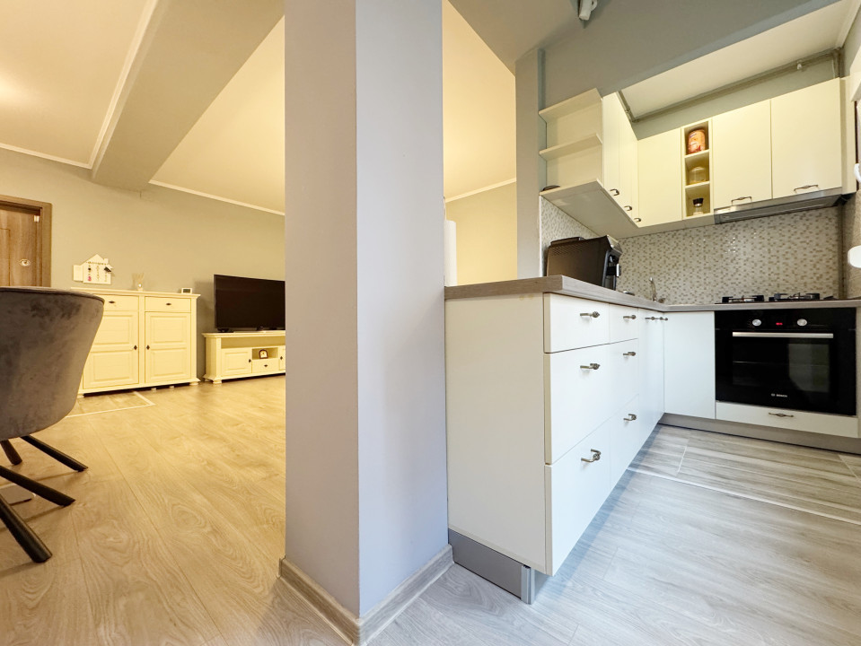 Apartament 3 camere, 75mp utili + terasa 11 mp, 2 bai -Giroc 
