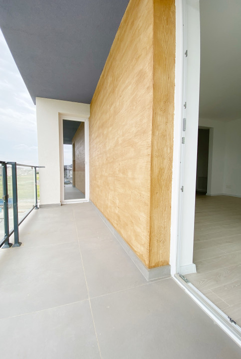 Apartament 2 camere, decomandat, 56mp, balcon 14 mp, etajul 2/3, in Giroc
