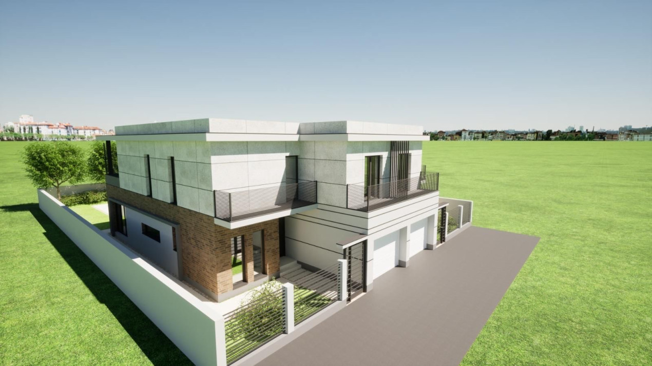 Duplex 4 camere, 160 mp utili, 315 mp teren - Dumbravita