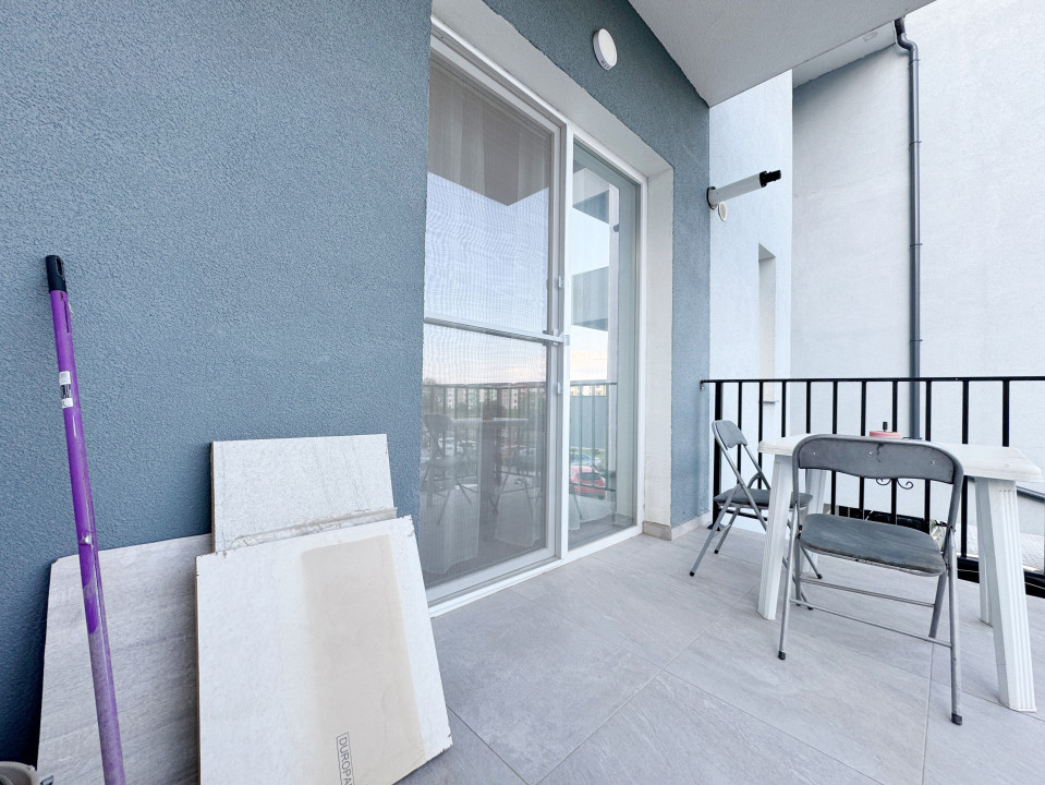Apartament 2 camere 43mp utili + 7mp terasa, etajul 1/3 -Giroc