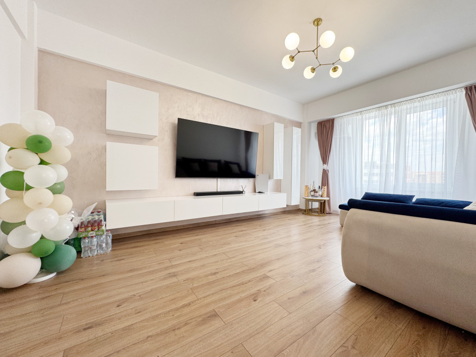 Apartament 2 camere decomandat, 56mp, balcon 7mp, etaj 2/3 -Giroc