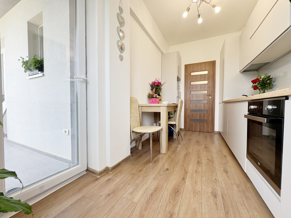 Apartament 2 camere decomandat, 56mp, balcon 7mp, etaj 2/3 -Giroc
