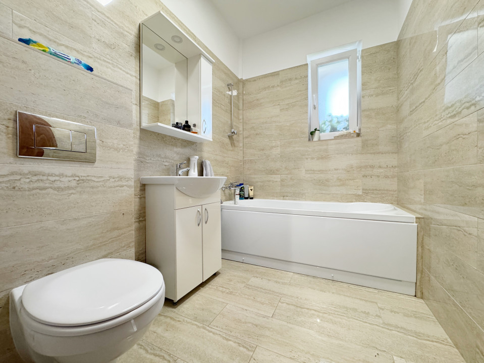 Apartament 2 camere decomandat, 56mp, balcon 7mp, etaj 2/3 -Giroc