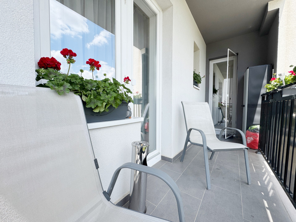 Apartament 2 camere decomandat, 56mp, balcon 7mp, etaj 2/3 -Giroc