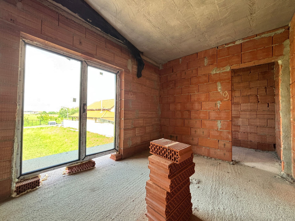 Duplex 4 camere, 113 mp utili, toate utilitatile - in Giroc