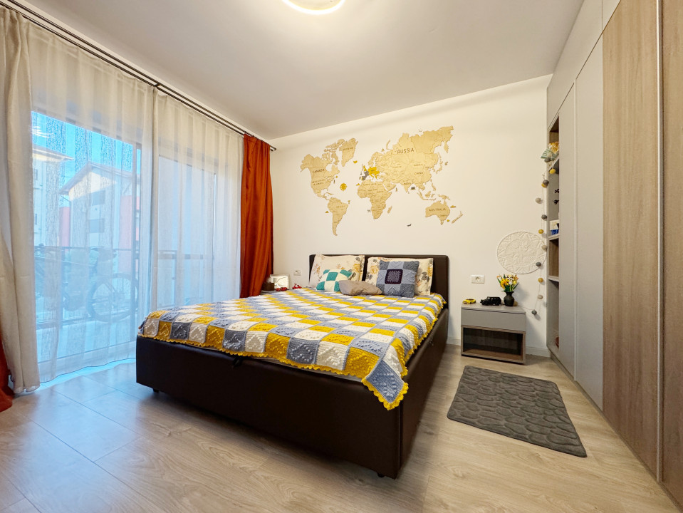 Apartament 3 camere, 72mp utili + 5mp balcon, pozitie excelenta -Giroc