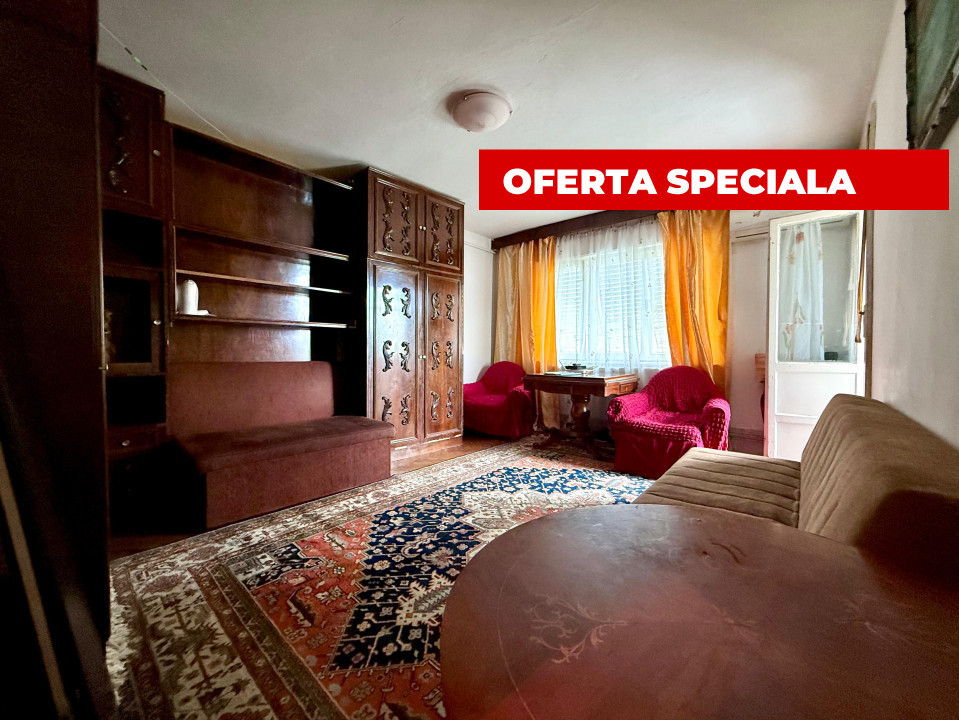 Apartament 1 camera, 38 mp utili, balcon 5mp - Punctele Cardinale