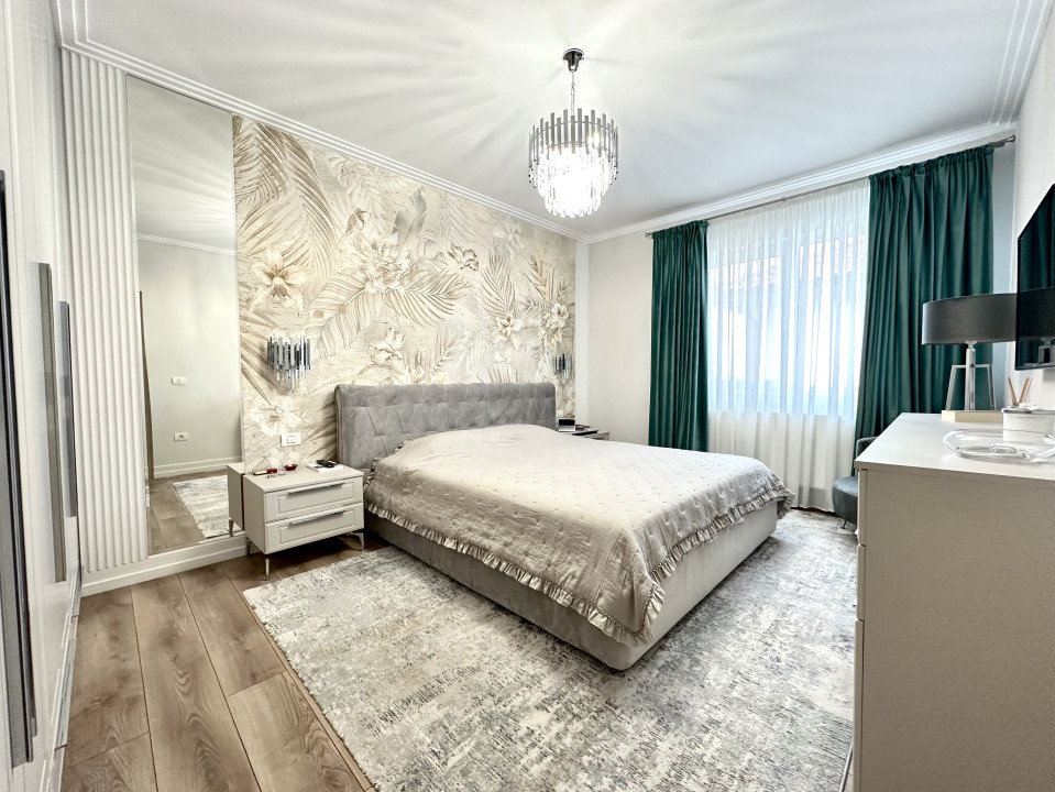 Duplex de lux, mobilat si utilat modern, 3 camere, 97 mp utili - Dumbravita