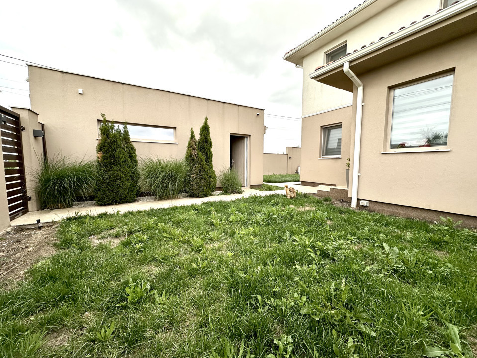 Duplex de lux, mobilat si utilat modern, 3 camere, 97 mp utili - Dumbravita