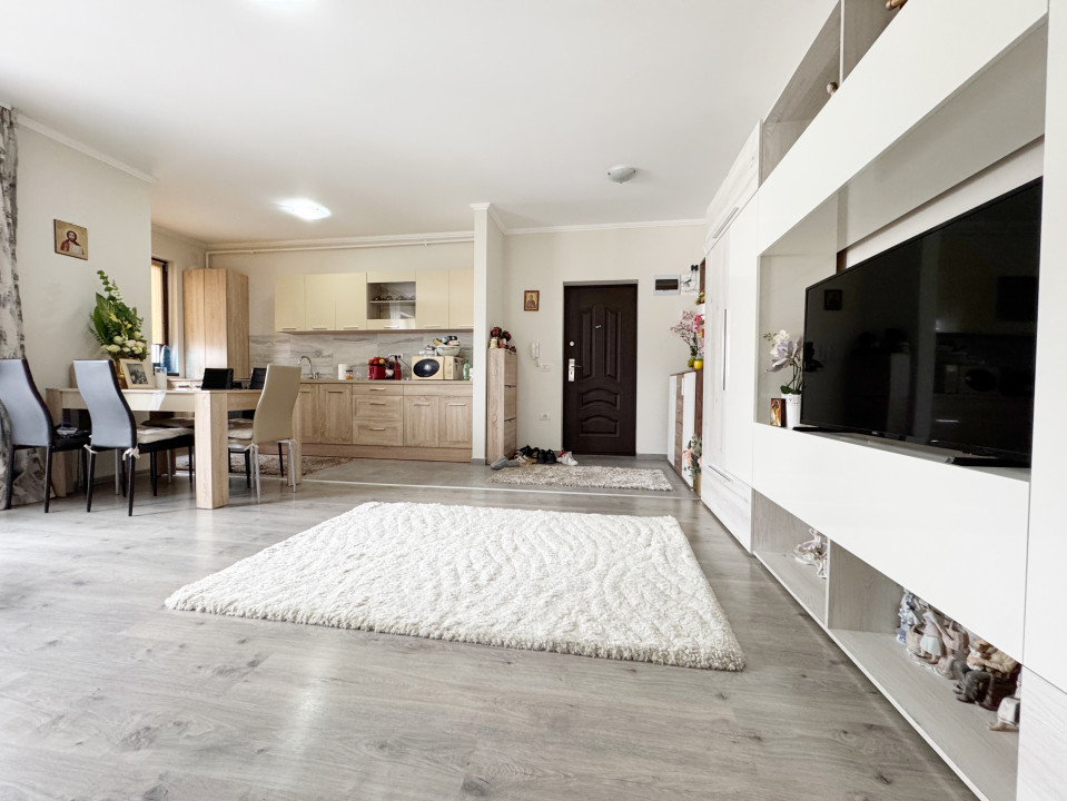 Apartament 2 camere, 48mp utili + 5mp balcon, etajul 1 -Giroc