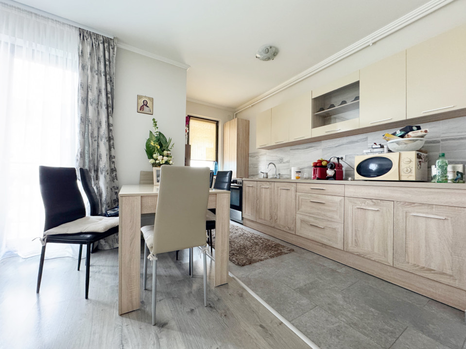 Apartament 2 camere, 48mp utili + 5mp balcon, etajul 1 -Giroc