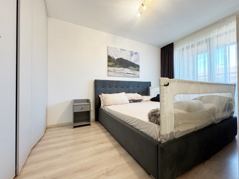 Apartament 2 camere 53mp utili + balcon 8mp, Lift  -Zona ESO, Giroc