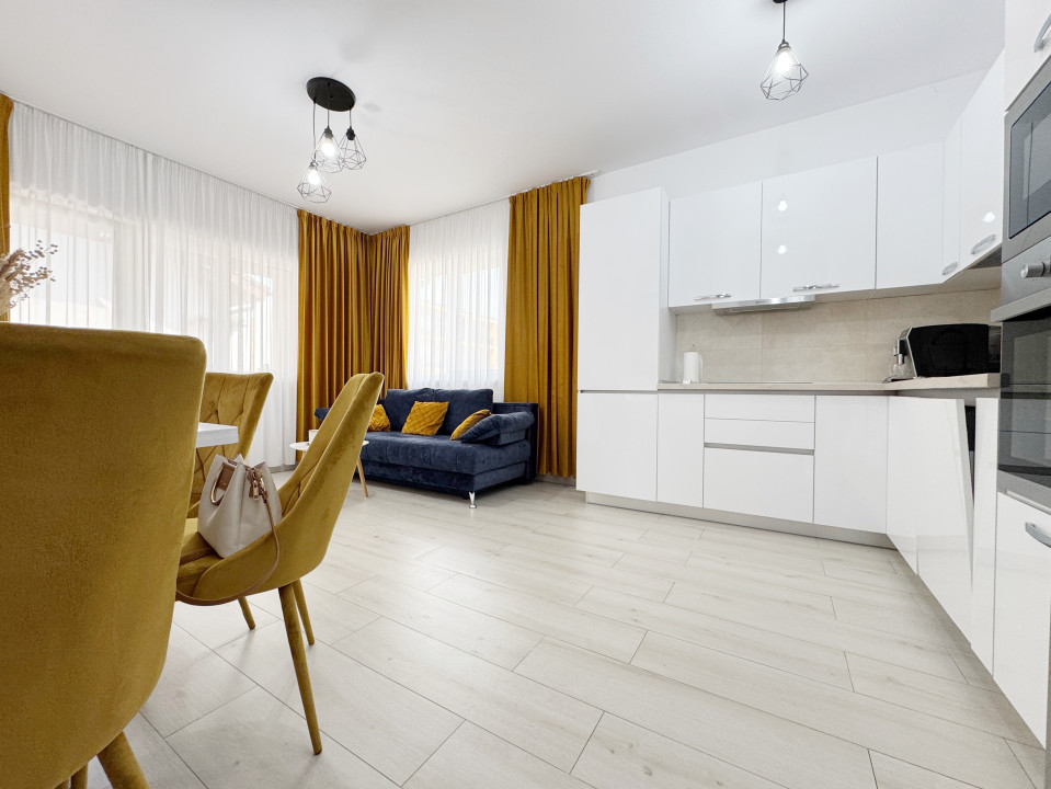Apartament 3 camere, 60mp utili + 4mp balcon, etajul 1 -Giroc