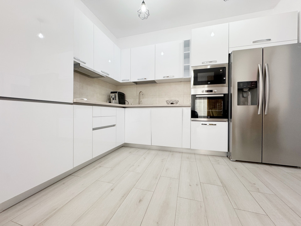 Apartament 3 camere, 60mp utili + 4mp balcon, etajul 1 -Giroc