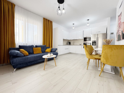 Apartament 3 camere, 60mp utili + 4mp balcon, etajul 1 -Giroc