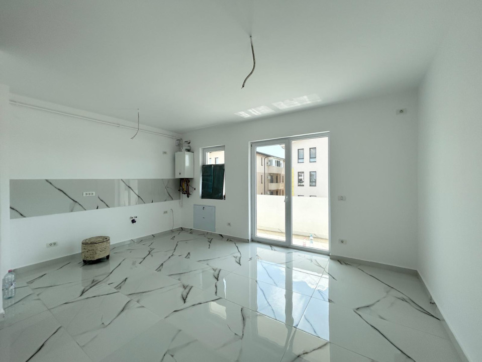 Apartament spatios, 2 camere, decomandat, etaj 2, 50 mp - Giroc